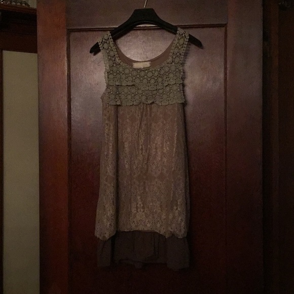 a’reve Ruffles and Lace Dress / Tunic Size Small - Picture 2 of 6